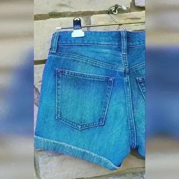 J crew blue denim shorts size 24 - Picture 9 of 16